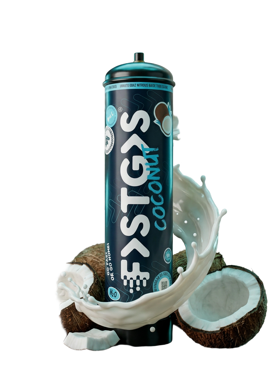 FASTGAS Coconut boca sa voćem i prskanjem
